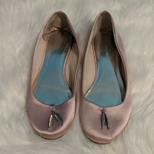 LC Lauren Conrad feather pink flats